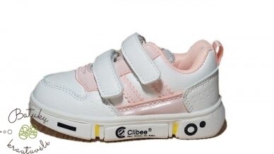 Clibee laisvalaikio batukai (21-26) White/Pink 3