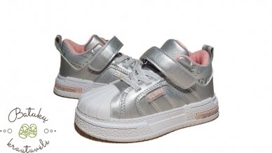 Clibee laisvalaikio kedukai/batukai (21-25) Silver/Pink 2