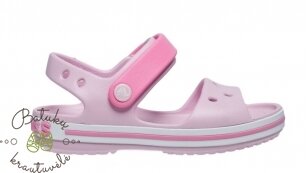 Crocs™ Kids' Crocband Sandal, Ballerina Pink