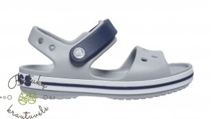 Crocs™ Kids' Crocband Sandal Kids, Light grey/Navy