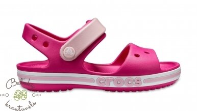 Crocs™ Kids' Bayanand Sandal Kid's, Electric Pink