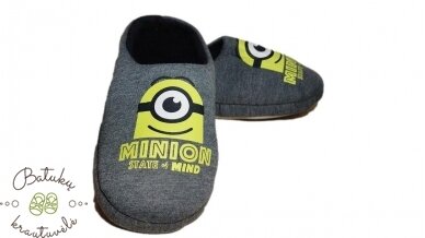 Leomil kambarinės šlepetės Minions (32-39) Black 2