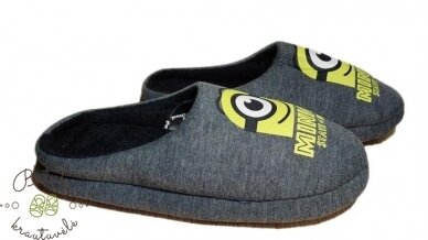 Leomil kambarinės šlepetės Minions (32-39) Black