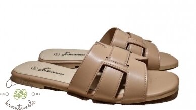 Les Arlesiennes moteriškos šlepetės (36-41) Beige