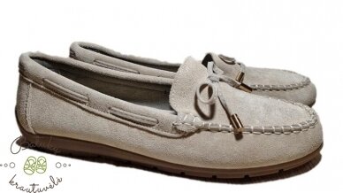 Les Arlesiennes odiniai mokasinai  (36-41) Beige