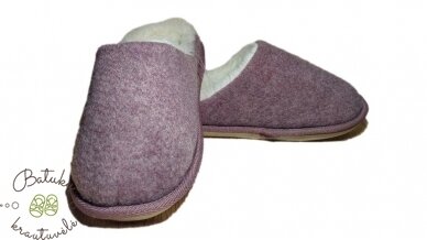 Moteriškos šlepetės  (36-41) Old pink 2