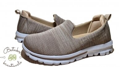 TOPWAY moteriški tekstiliniai batai  (36-41) Beige 2