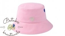 Vaikiška skrybėlaitė "Širdelė", Pink