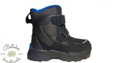 Weestep sniego batai su dviem lipukais (27-32) Black grey 4